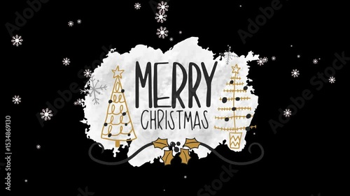 Merry Christmas, Christmas, Happy Christmas, merry bright 4k video