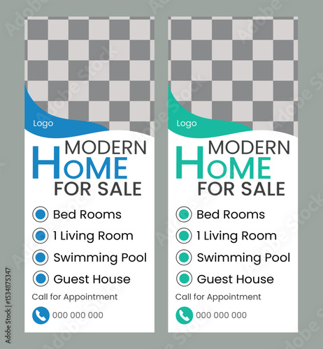  Home roll up banner design
