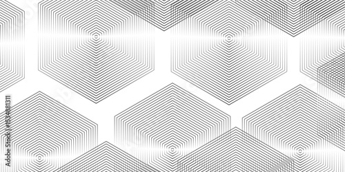 Abstract background wave line elegant white striped diagonal line. Geometric hexagon pattern transparent background with diagonal lines design.