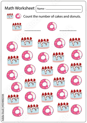 counting objects worksheets