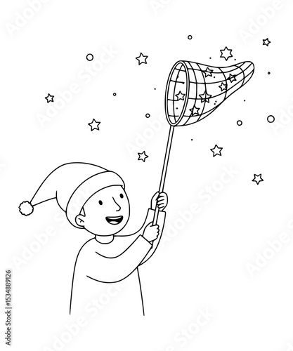 Catching stars with a butterfly net