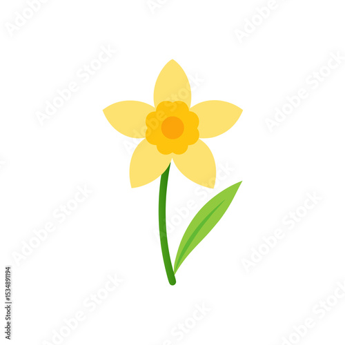 daffodil-on-white-background.svg