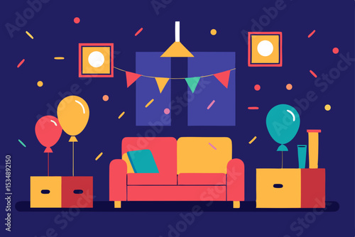 new-year-party-living-room-with-confetti-and-light 