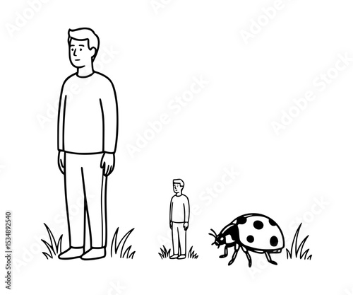 Shrinking to ladybug size
