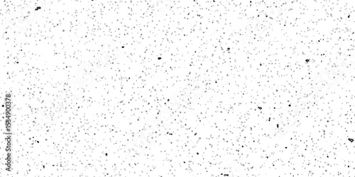 Seamless pattern of terrazzo flooring composed of pieces granite quartz texture. Vector white paper terrazzo marble tile background. Old grunge mosaic floor with natural stones texture.