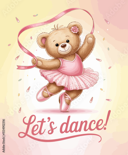 Dancing Bear Ballerina