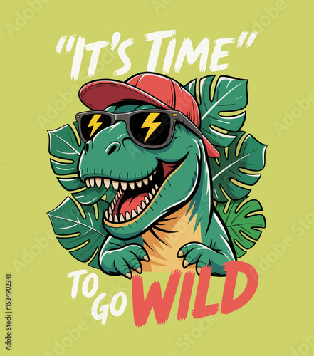 Dinosaur Time to Go Wild