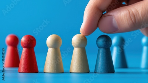 business leader handling a difficult conflict between employees with diplomacy and tact to maintain team harmony