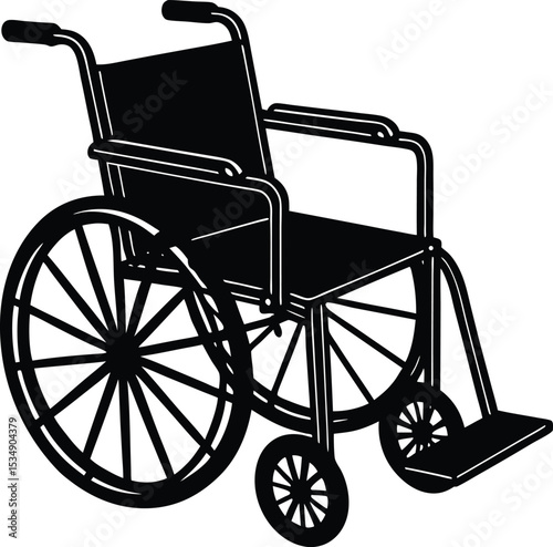 Wheelchair Silhouette Accessibility, Mobility, and Support