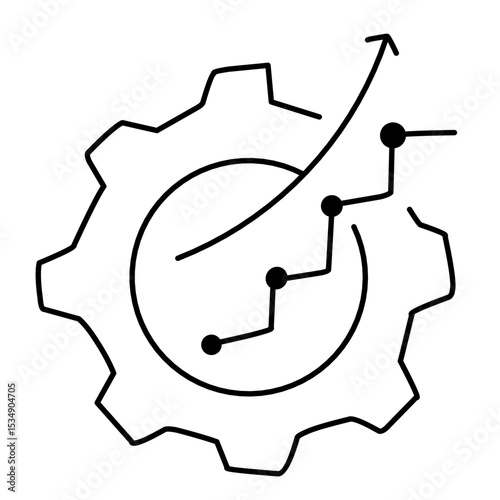 Operation management line vector