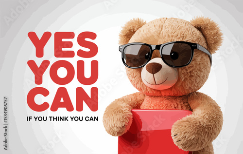 Motivational Teddy Bear