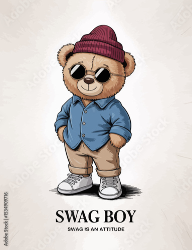 Swag Boy Bear