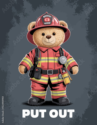 Firefighter Bear