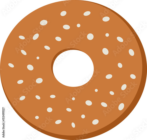 Bagel Flat Icon