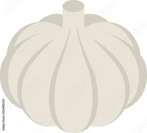 Garlic Flat Icon
