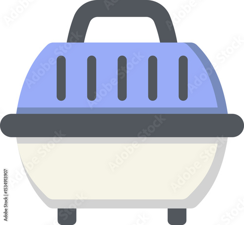 Pet Carrier Flat Icon