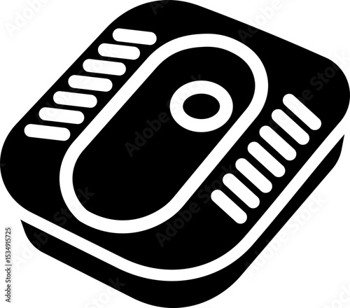 Squat Toilet Glyph Icon