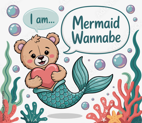 Mermaid Bear