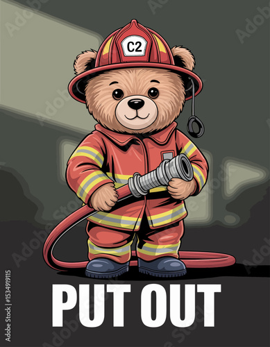 Firefighter Bear