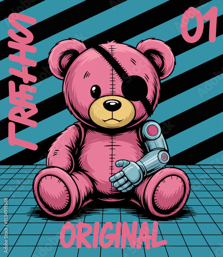 Robotic Pink Bear