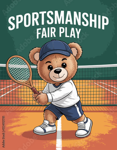 Sportsmanship Fair Play Bear