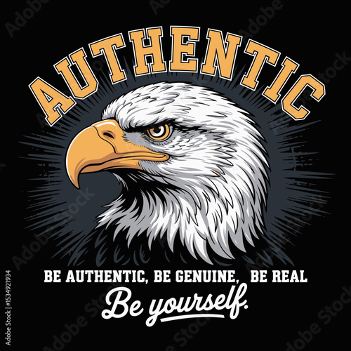 Authentic Eagle Graphic Design