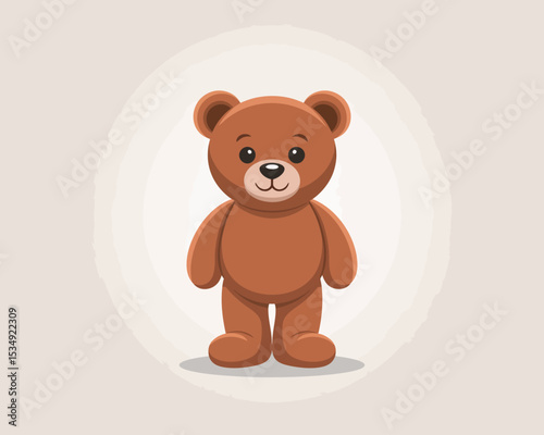 Cute Teddy Bear Character