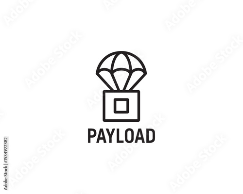 Payload icon vector art illustration