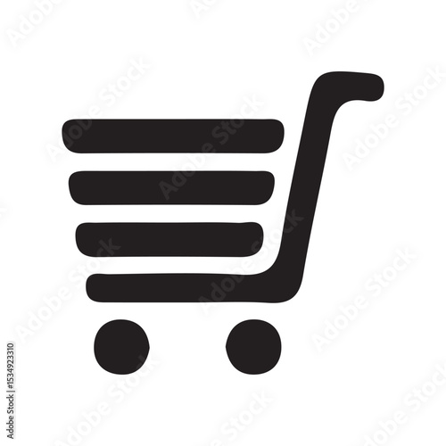 shopping cart icon vector illustration