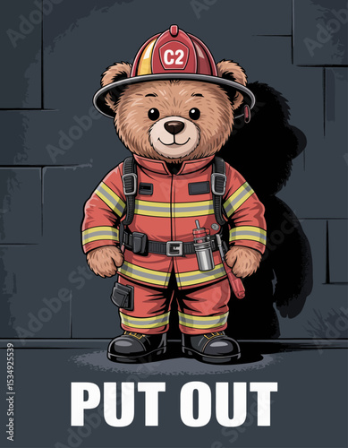Firefighter Bear