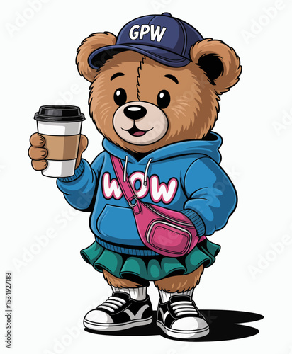 Coffee Break Bear
