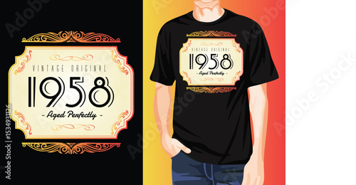 Vintage classic t-shirt design-01