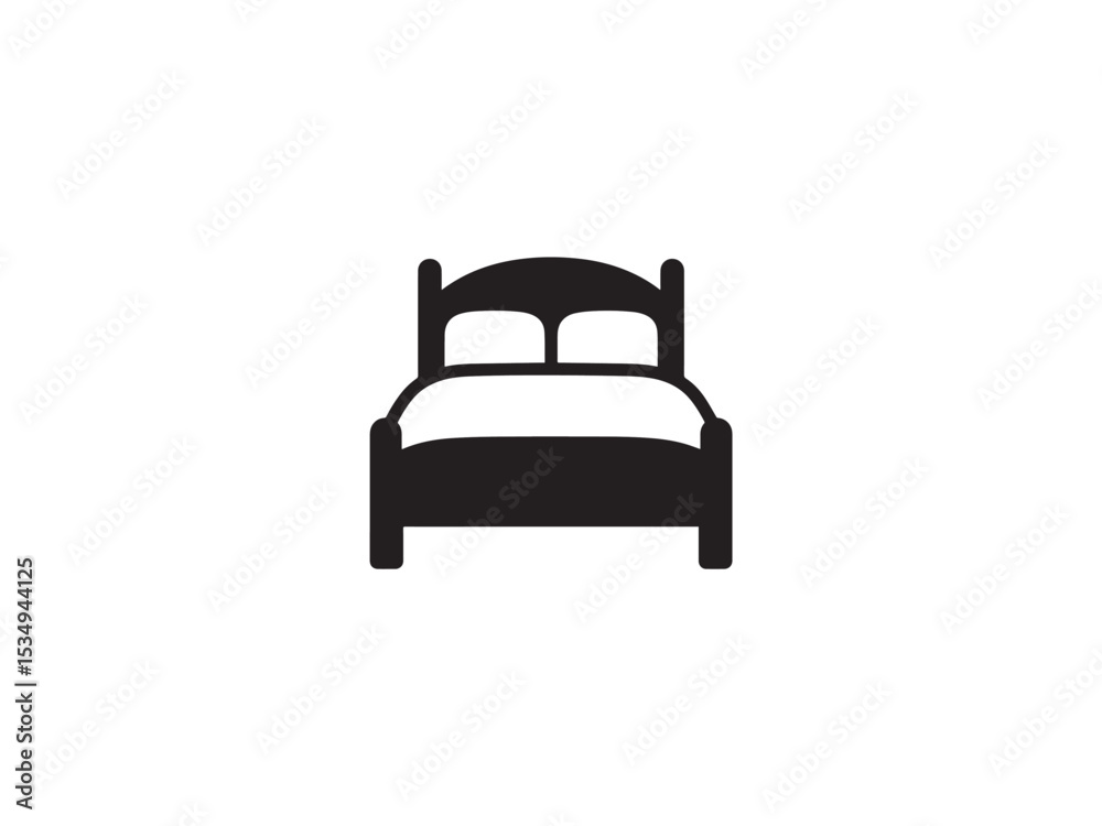 Bed logo. Bed Vector Bed logo. Bed Vector