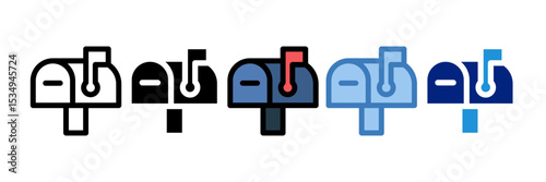 Mailbox Icon Element For Design