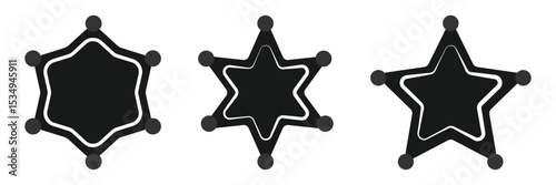 Sheriff badge icon