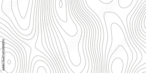 Topographic map background with geographic grid for hiking and mountain sport. luxury topographic wavy pattern and geographic grid map design. paper texture Imitation of a geographical map shades.