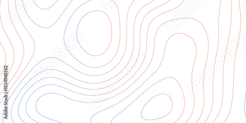 Topographic map background with geographic grid for hiking and mountain sport. luxury topographic wavy pattern and geographic grid map design. paper texture Imitation of a geographical map shades.