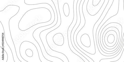 Topographic map background with geographic grid for hiking and mountain sport. luxury topographic wavy pattern and geographic grid map design. paper texture Imitation of a geographical map shades.