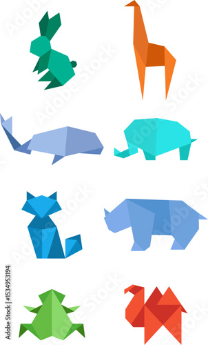 origami animal set