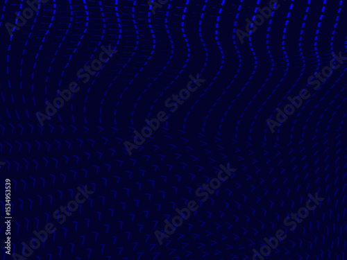 Futuristic blue abstract background. Geometric gradient blue pattern forms abstract vector background. Modern blue background, perfect for cards, banners, brochures, websites, technology, etc.