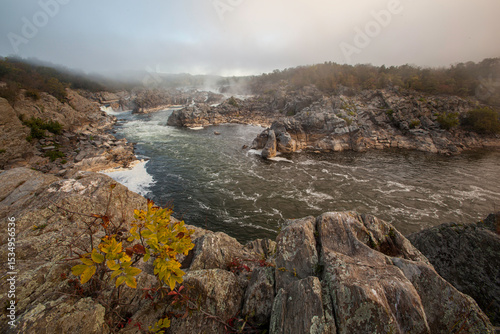 Great Falls Dawn Potomac River