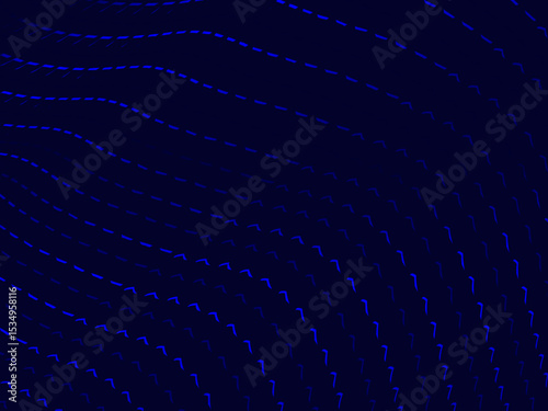 Futuristic blue abstract background. Geometric gradient blue pattern forms abstract vector background. Modern blue background, perfect for cards, banners, brochures, websites, technology, etc.