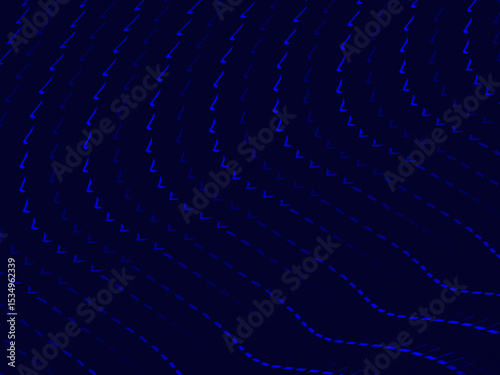 Futuristic blue abstract background. Geometric gradient blue pattern forms abstract vector background. Modern blue background, perfect for cards, banners, brochures, websites, technology, etc.