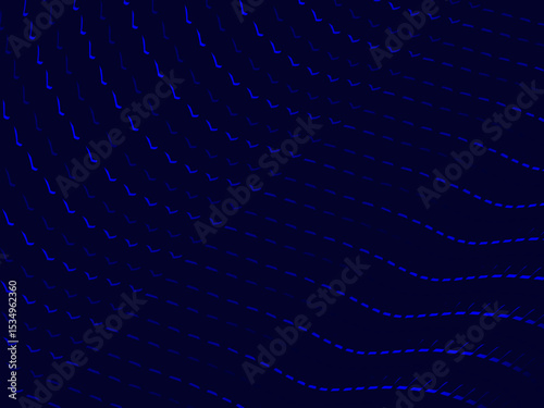 Futuristic blue abstract background. Geometric gradient blue pattern forms abstract vector background. Modern blue background, perfect for cards, banners, brochures, websites, technology, etc.