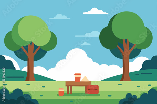 Sunny Picnic in the Park A Serene Outdoor Escape