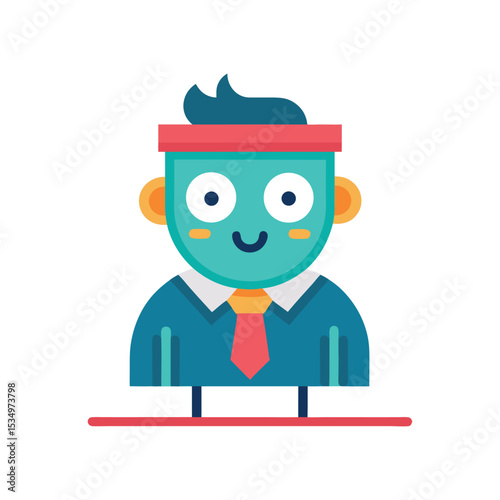 Minimal presentation icon vector illustration