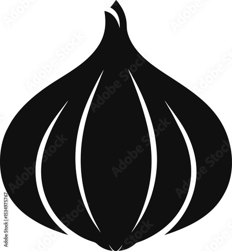 Garlic vector logo stock vector
