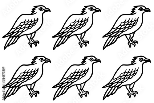 Minimalist Osprey Vector Pack