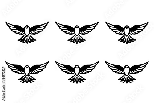 Minimalist Osprey Vector Pack