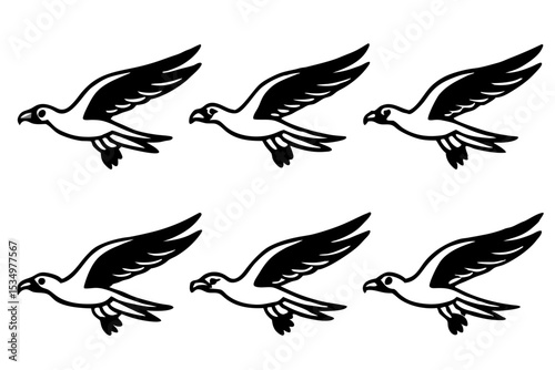 Minimalist Osprey Vector Pack